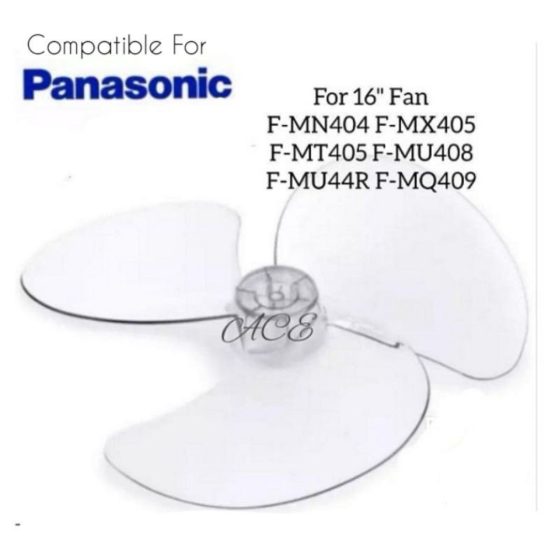 Panasonic Fan Blade 16" For Table fan,Stand fan, Wall fan,Auto fan