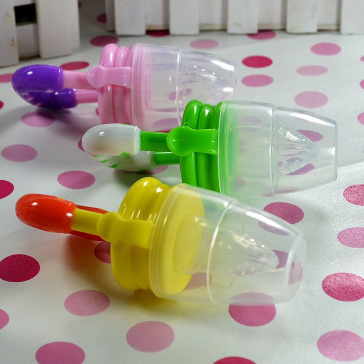Nipple Fresh Food Milk Nibbler Feeder Feeding Tool Bell Safe Baby