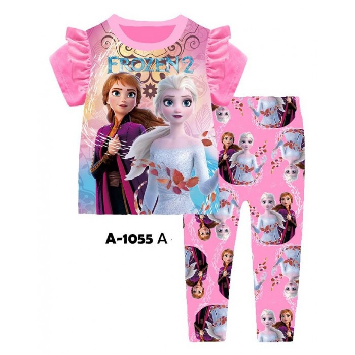 Ailubee Frozen 2 A1055 Short Sleeve Pyjamas Sleepwear Ailubee Frozen 2 A1055 Short Sleeve Pyjamas Sleepwear