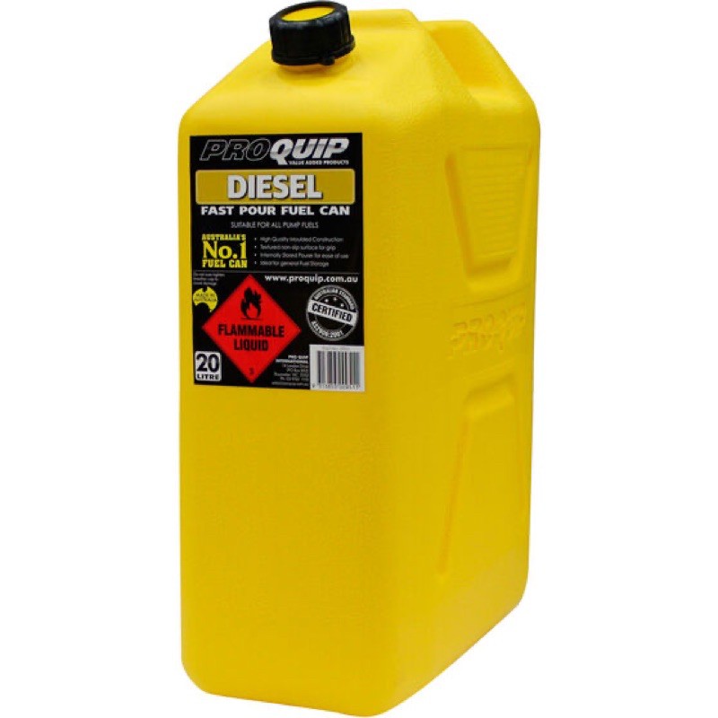 Proquip unleaded/diesel jerry can (20 Litres) Shopee Malaysia