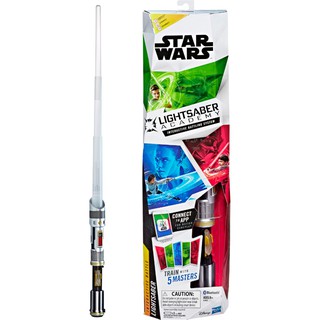 Hasbro Star Wars Rey Electronic Blue Lightsaber Toy With Lights Sounds And Phrases Shopee Malaysia - reys lightsaber roblox