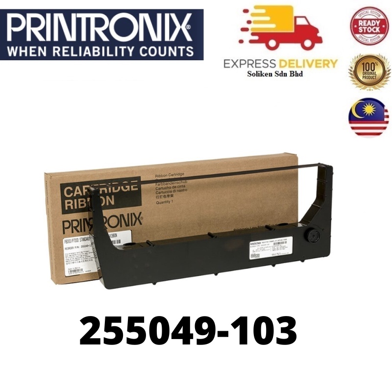 Ready Stock [ORIGINAL] Printronix 255049-103 Ribbon Cartridge (P7000 ...