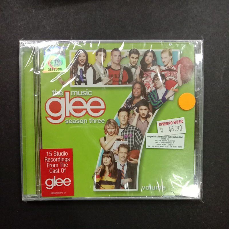 Glee Season 3 Volume 7 Ost Cd Shopee Malaysia