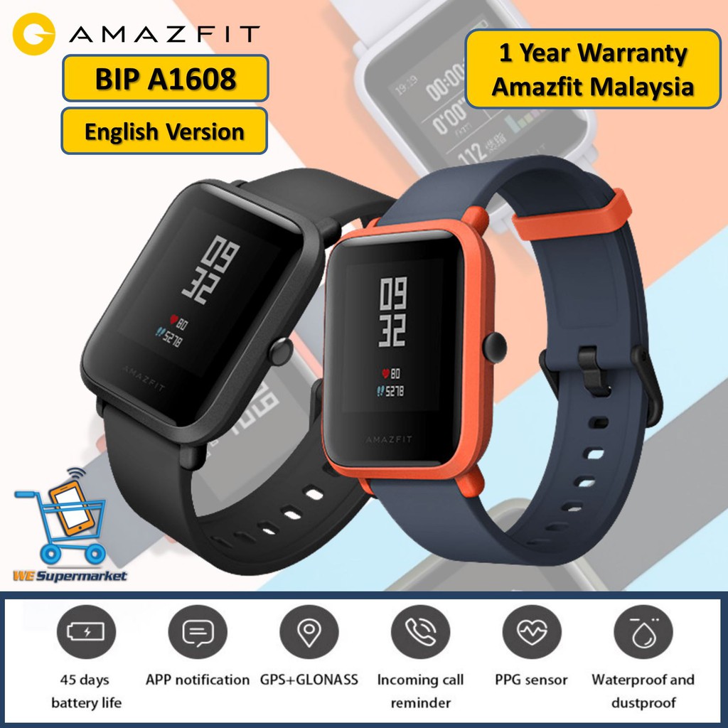 Xiaomi Huami Amazfit BIP Sport Smart Watch Waterproof IP68 ...