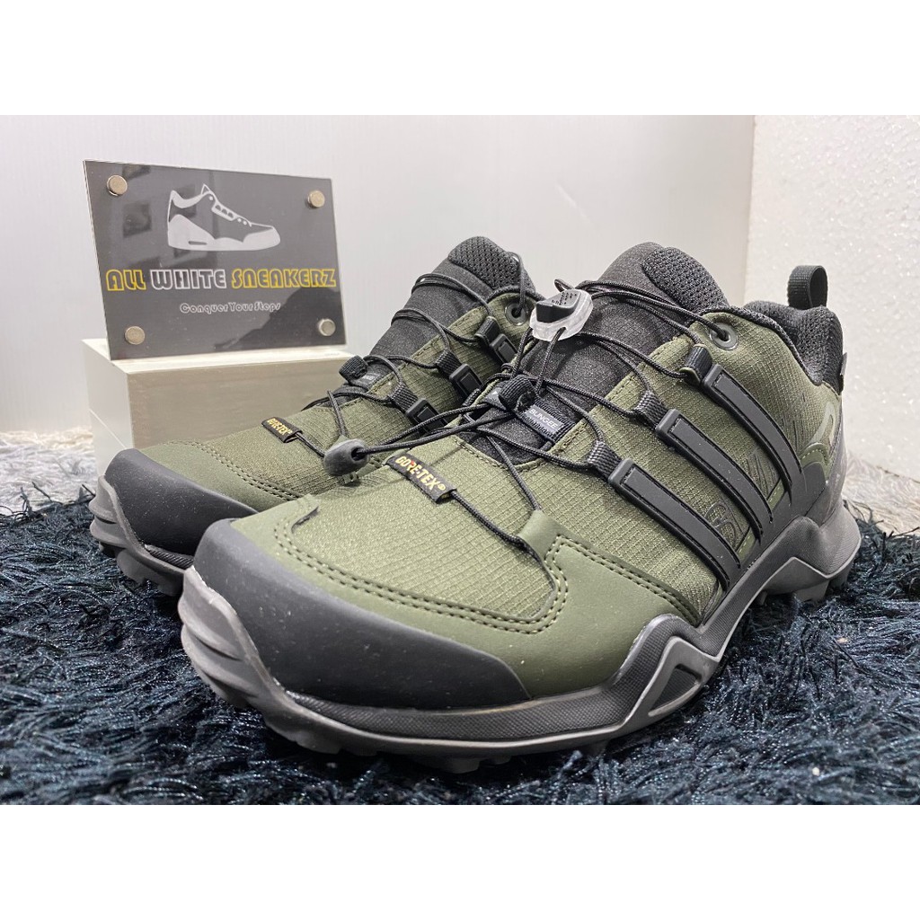 100% AUTHENTIC Adidas Terrex Swift R2 GTX Olive | Shopee Malaysia