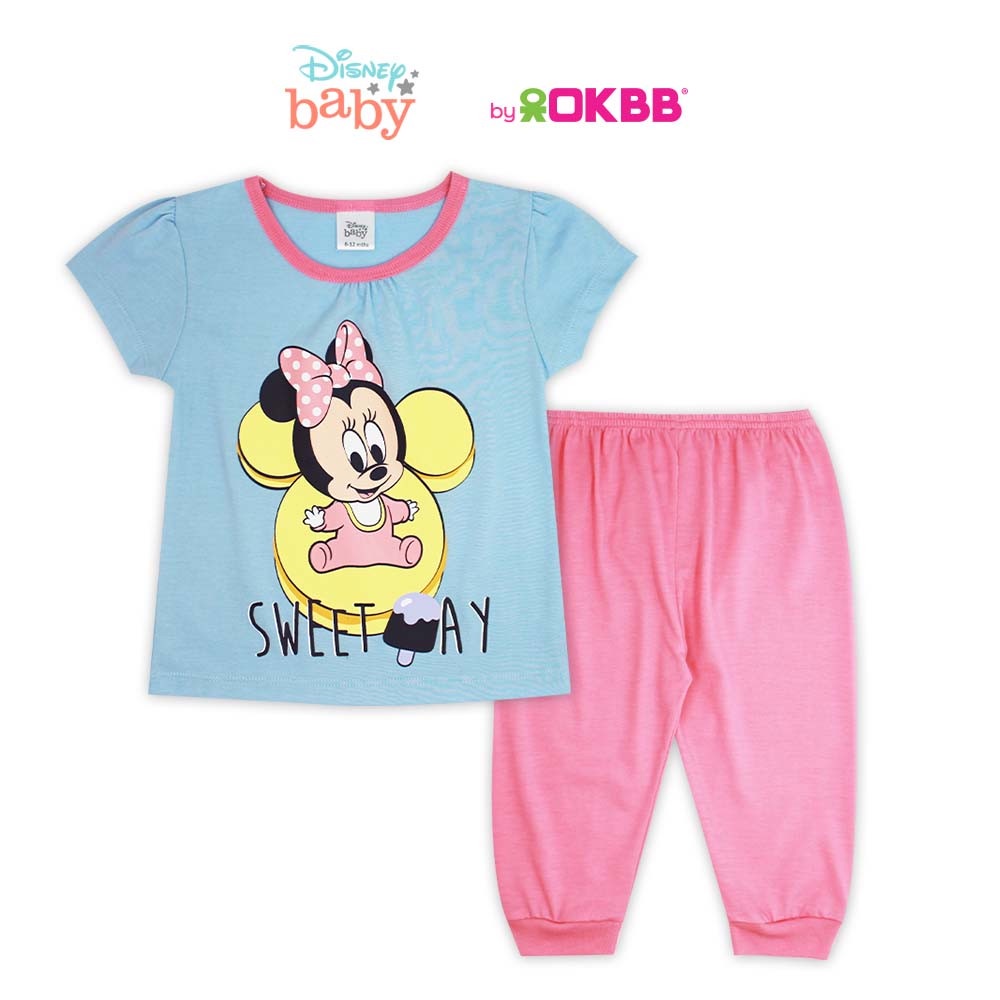 Disney Minnie Baby Girl Pyjamas Clothing Cartoon Printed Graphic MKMD2390_MKP002G