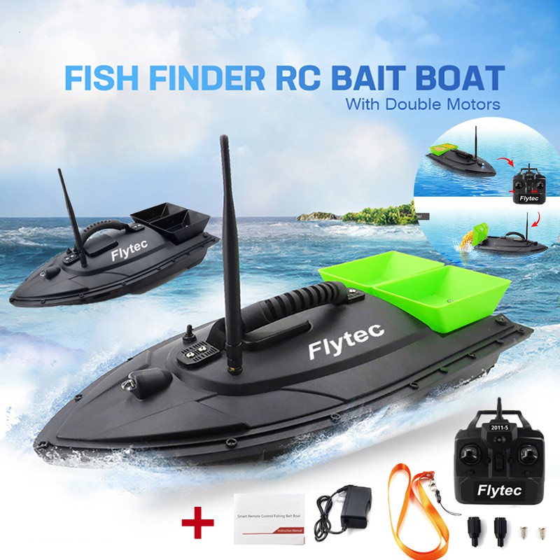 rc boat with fish finder