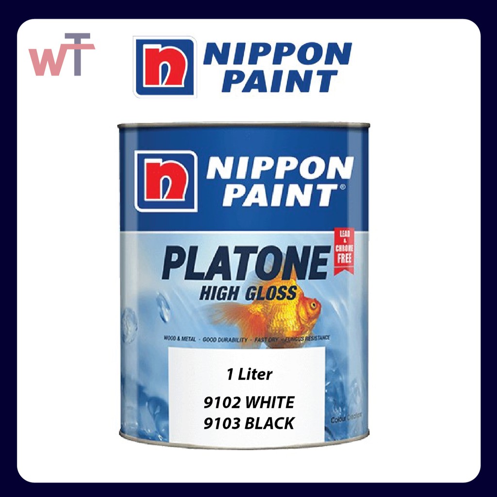 NIPPON Platone High Gloss Wood & Metal Paint / Cat Minyak Kayu & BesI ...