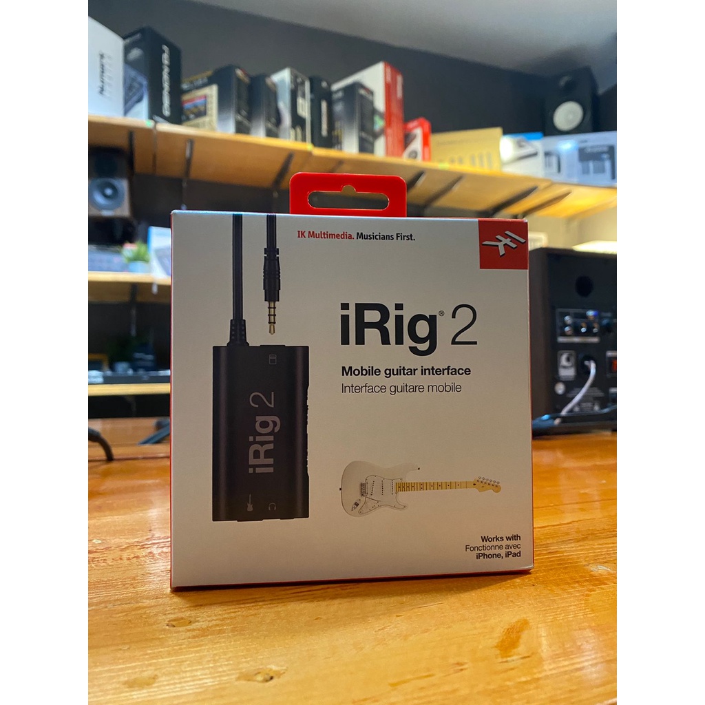 IK Multimedia iRig 2 | Irig2 | IRig 2 Original Live Streaming DJ Streaming Equipment