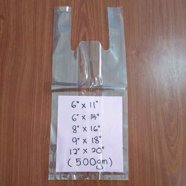 plastik bag transparent