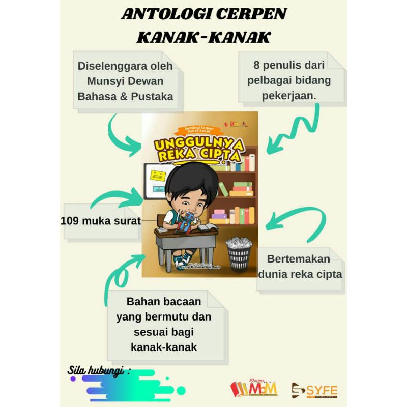 Penghbisan Stok Antologi Cerpen Kanak Kanak Shopee Malaysia