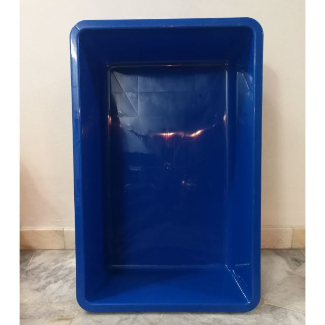 plastic tangki ikan guppy tank size tangki : panjang 107cm