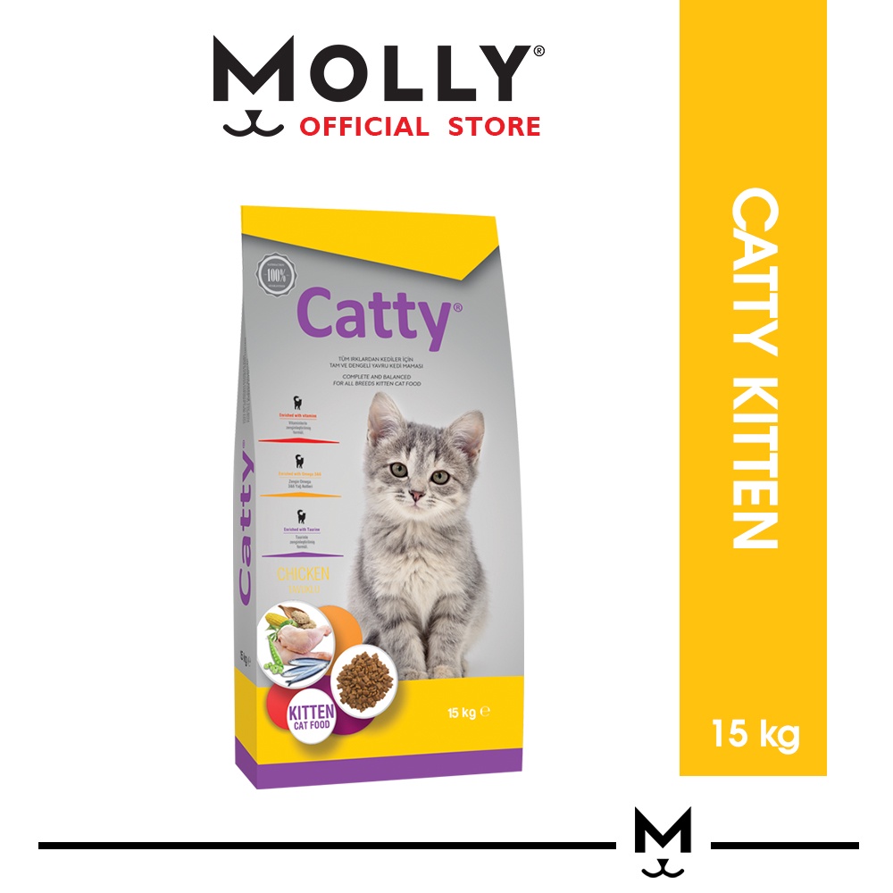 Catty Kitten Chicken Cat Food (15kg ) Shopee Malaysia