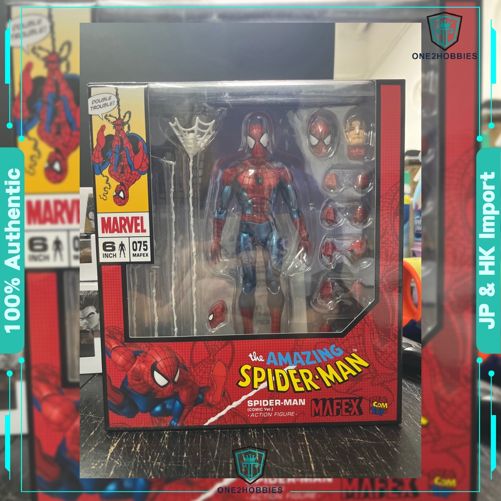 [readystock] Medicom Toy Mafex The Amazing Spiderman Comic Ver 