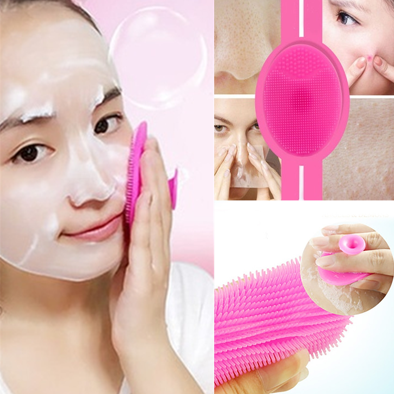 Silicone Facial Wash Pad Face Cleansing Brush Head Deep Cleaning Massage  Face Brushes | Shopee Malaysia
