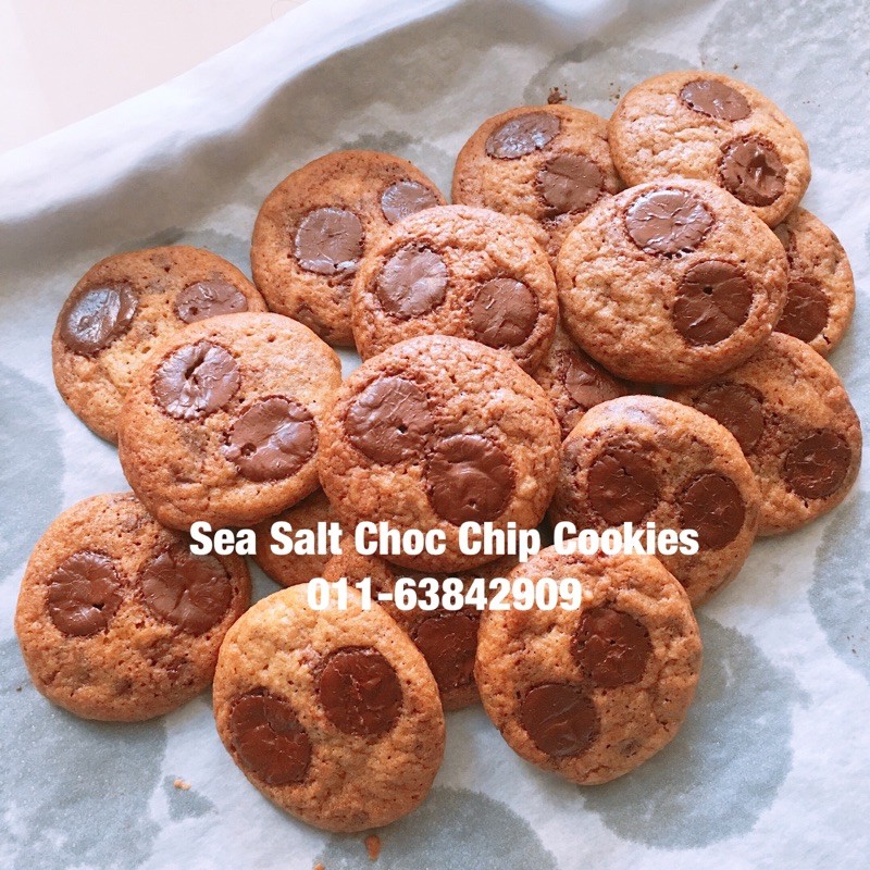 Resepi sea salt cookies