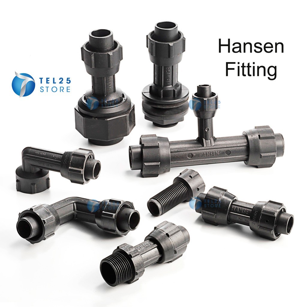 [ 1 UNIT ] Hansen FITTING Elbow , Tee , Socket , Coupling , Tank