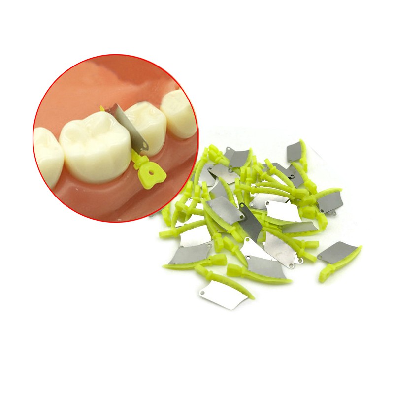 50 Pcs/box Dental Wedge Prime Teeth Interproximal Plastic Wedge with
