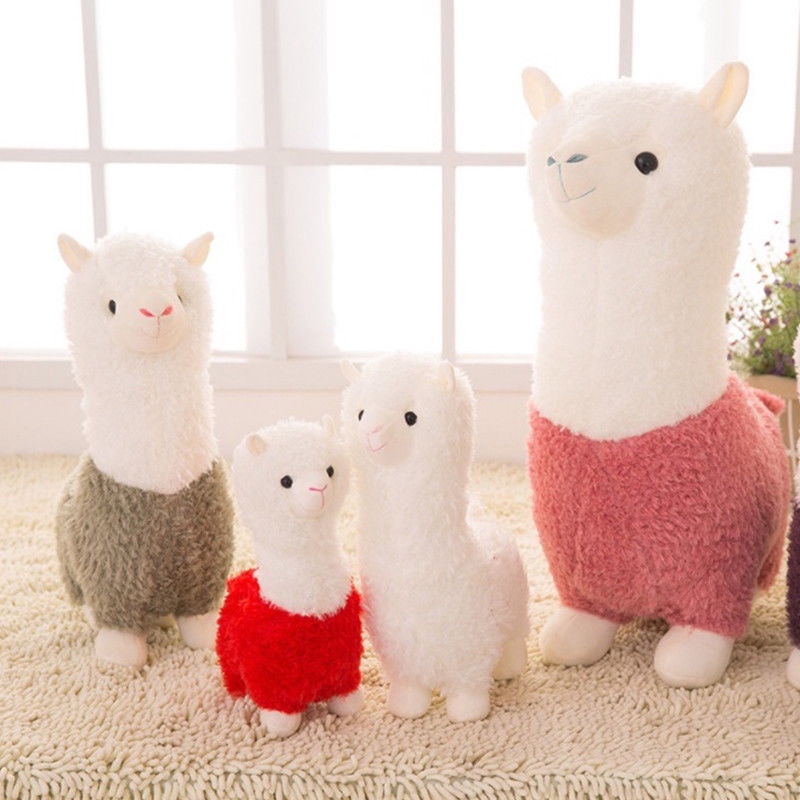 small stuffed llama