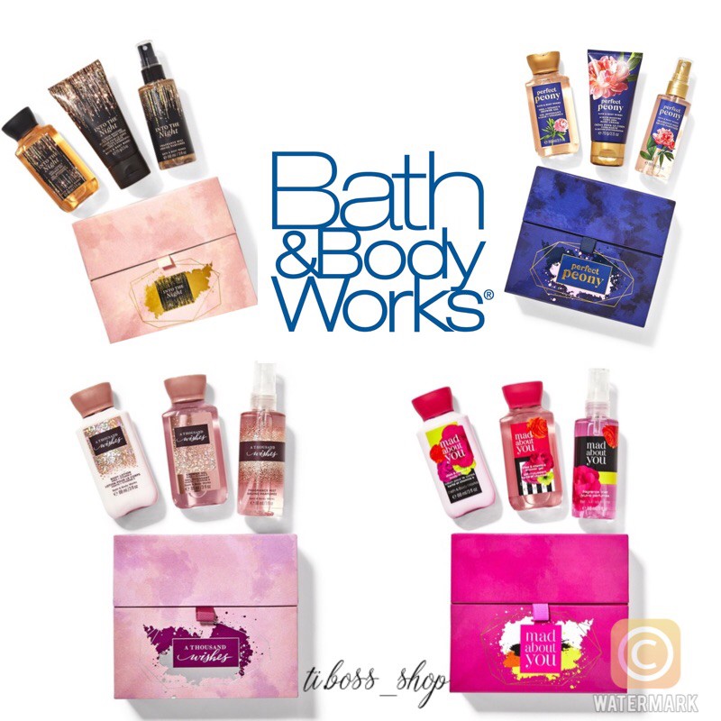 🌸 💯AUTHENTIC 🌸 Bath & Body Works Travel Size Gift Set 88ml Shopee Malaysia