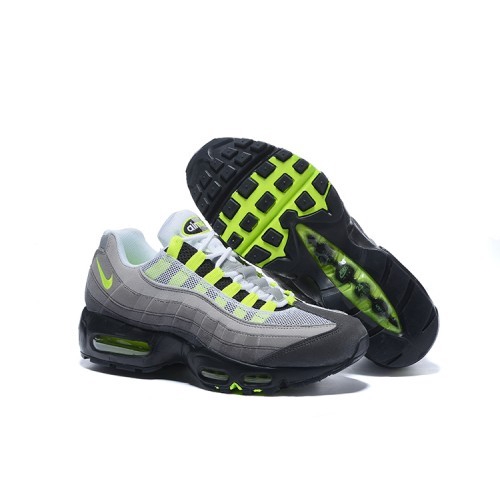 grey and green nike air max 95