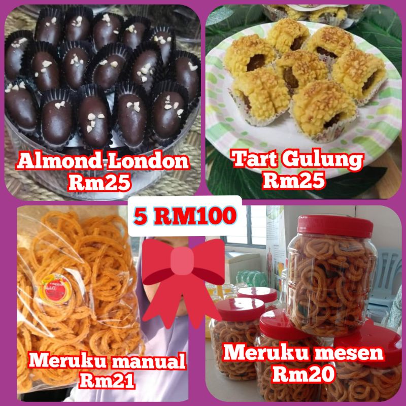 biskut raya mix 5 rm100 | Shopee Malaysia