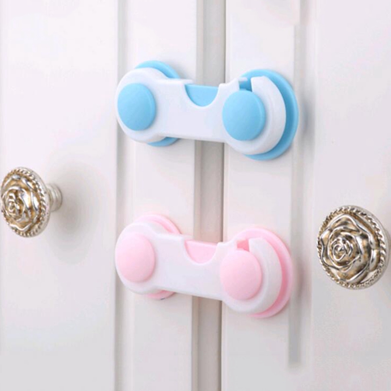 1pc Plastic Cabinet Lock Child Safety Baby Protection From Children Safe Locks For Refrigerators Baby Security Drawer