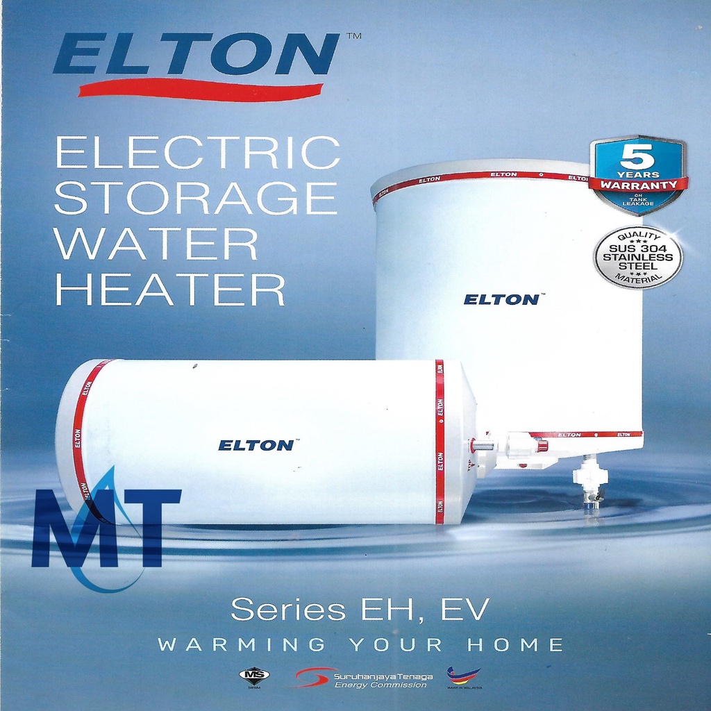 ELTON Electric Storage Water Heater 14L (3 gals) 32L (7gals