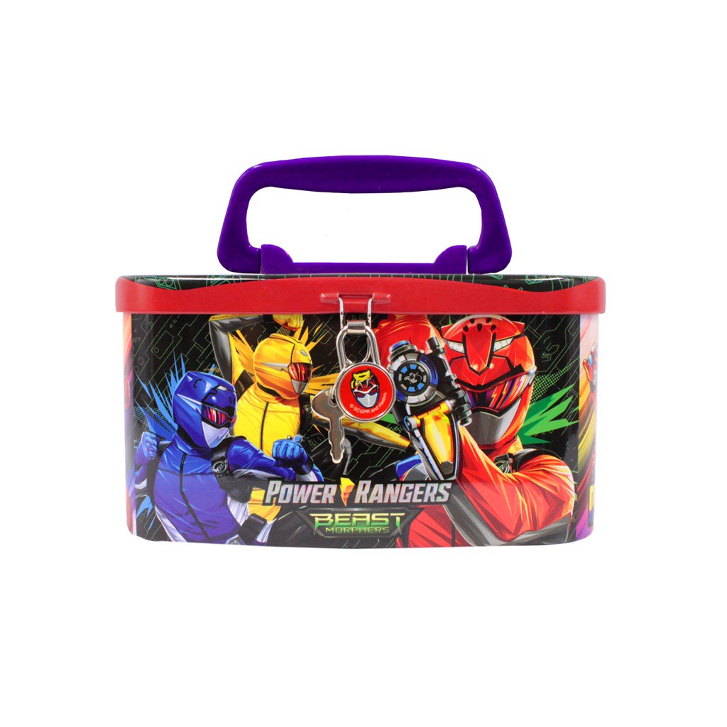 Power Rangers Beast Morphers Children Coin Bank with Lock/ Tabung | BeeCost