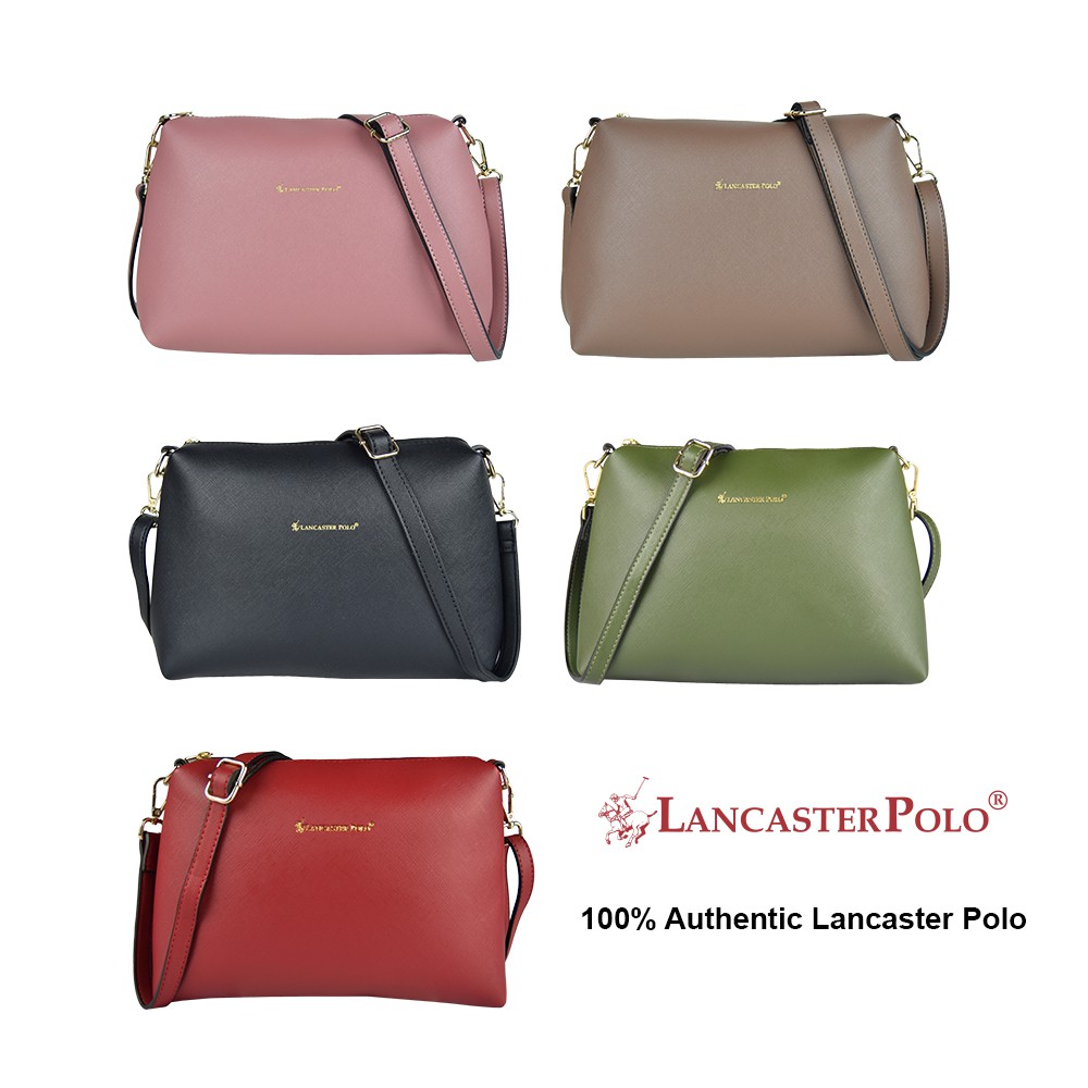 lancaster polo saffiano