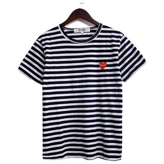 comme de garcon striped shirt