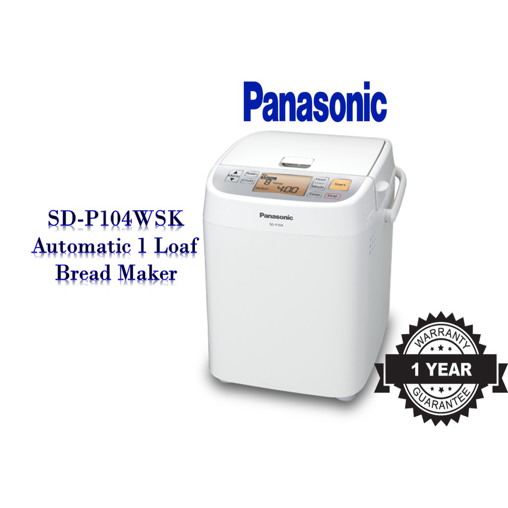 Panasonic Bread Maker Sd P104 Vs Sd P2001 Bread Poster