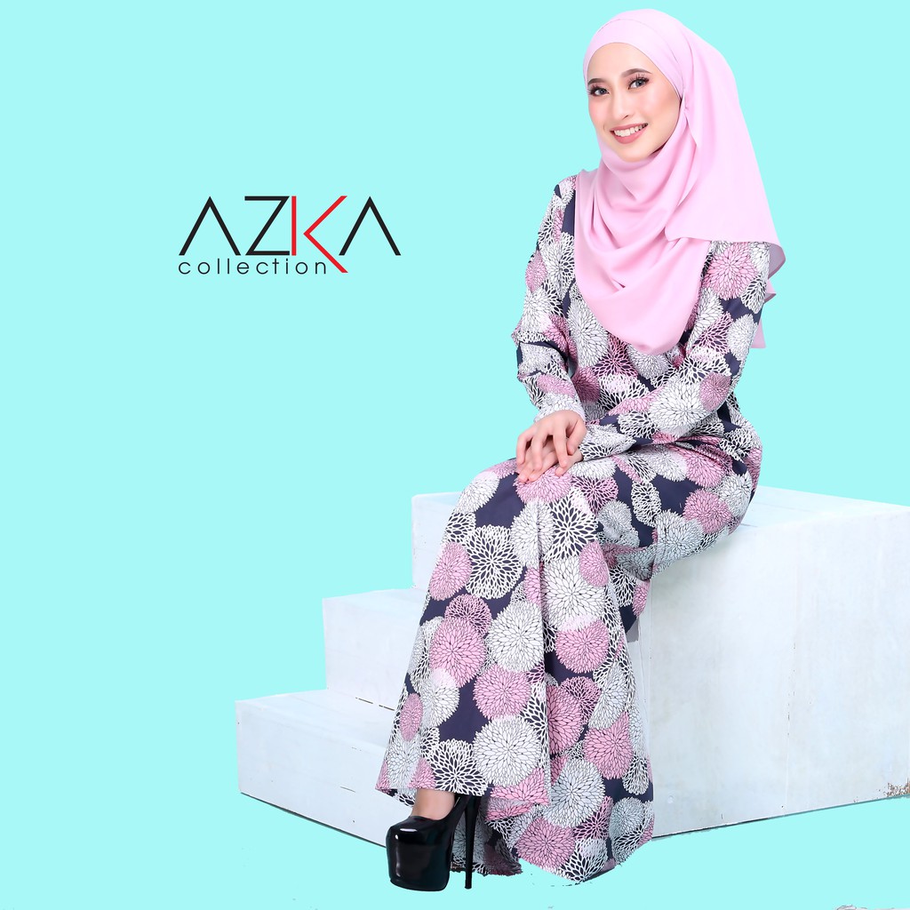  Baju Kurung Mini Moden Azka Collection Shopee Malaysia