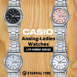 (2 YEARS WARRANTY) Casio Original LTP-V006D Series Analog-Ladies Watch JAM TANGAN WANITA / JAM TANGAN PEREMPUAN / CASIO