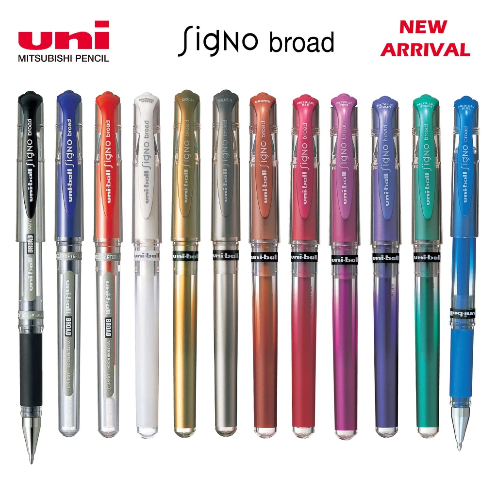 Uniball Signature Pen Uniball Signo broad Gel Roller Sign Pen 1.0mm