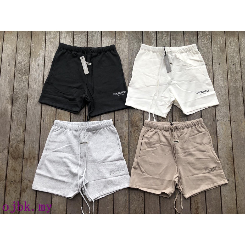 fear of god shorts essentials