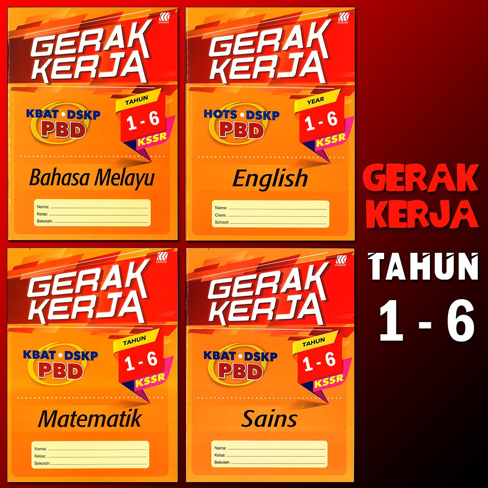 2020 BUKU LATIHAN / BUKU KERJA - SASBADI GERAK KERJA ...