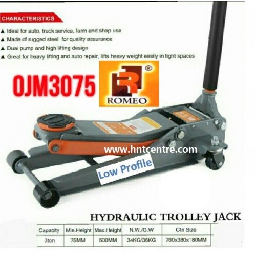 low profile hydraulic jack