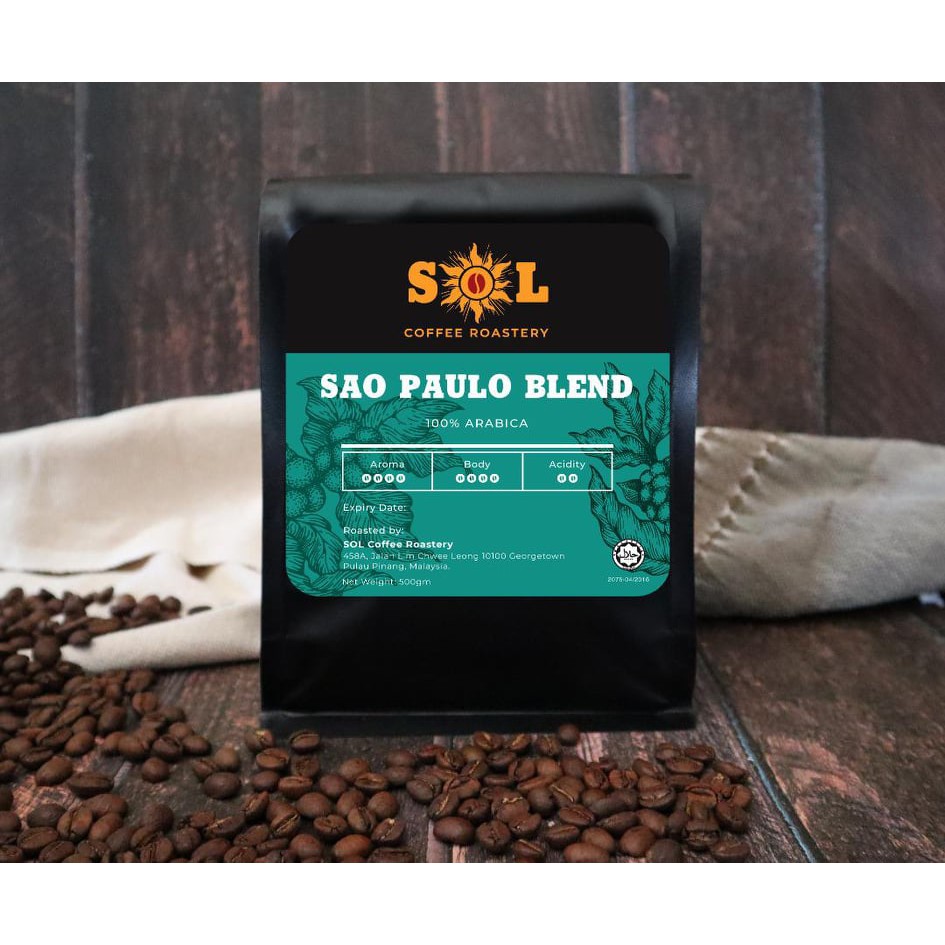 % Arabica Coffee Bean (Sao Paulo Blend)