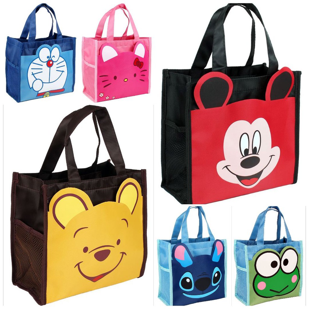 Hand Carry Cartoon Lunch box pack Bag / Beg Bekal Kartun Hello Kitty ...