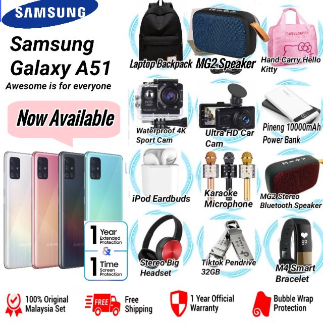 Samsung Galaxy A51 8gb Ram 256gb T Above Rm399 Shopee Malaysia 4950