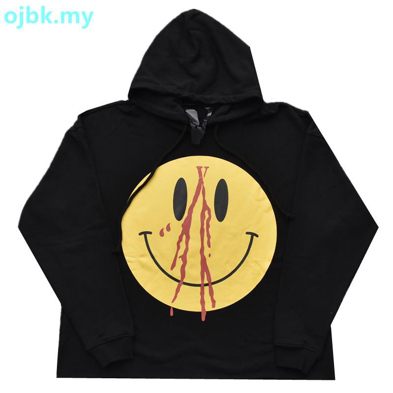 vlone smiley hoodie