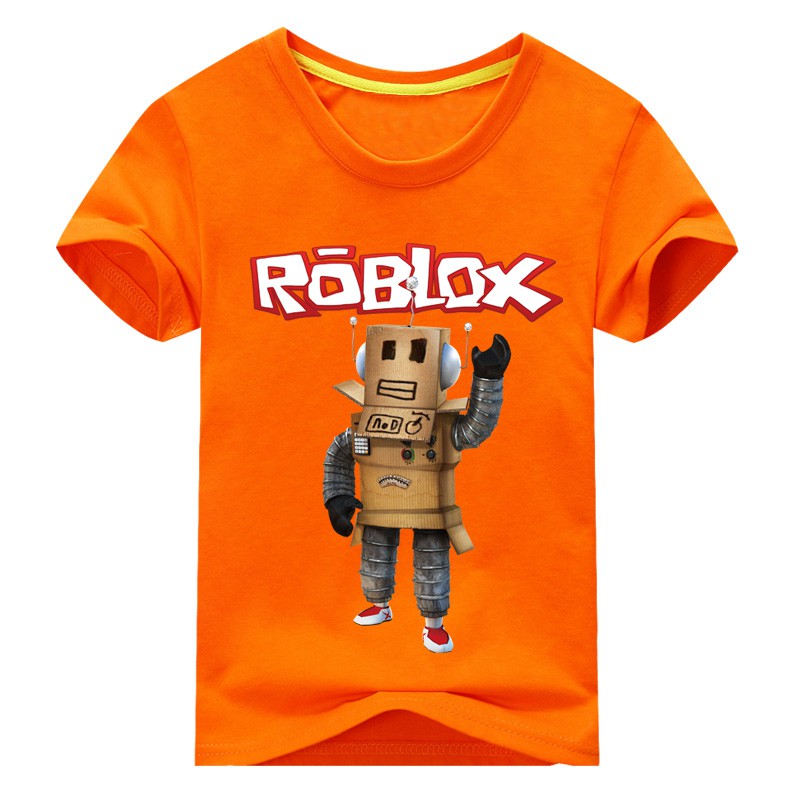 2019 Clothing Boys Girls Tops Roblox Boy Short Sleeve T Shirt 100 Cotton T Shirts In Boys Clothes - buzz lightyear shirt roblox