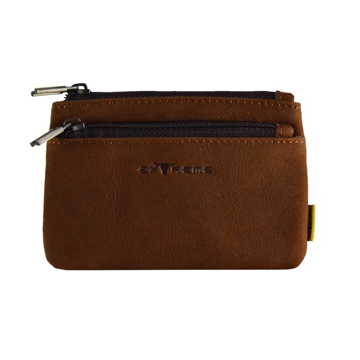 Extreme Genuine Leather Credit Card Pouch Zipper | Shopee Malaysia