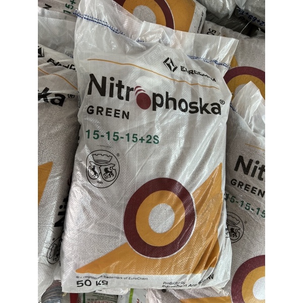 Big Sales 100 Original 50kg Nitrophoska Green Singa Kuda 狮马青肥 Npk 15 15 15 2s Growth Fertilizer Baja Subur 生长肥料 Shopee Malaysia