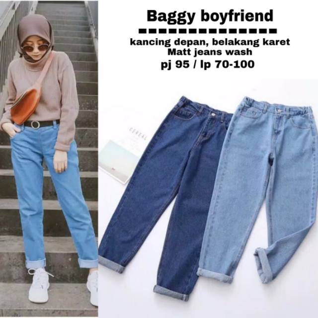 baggy boyfriend jeans