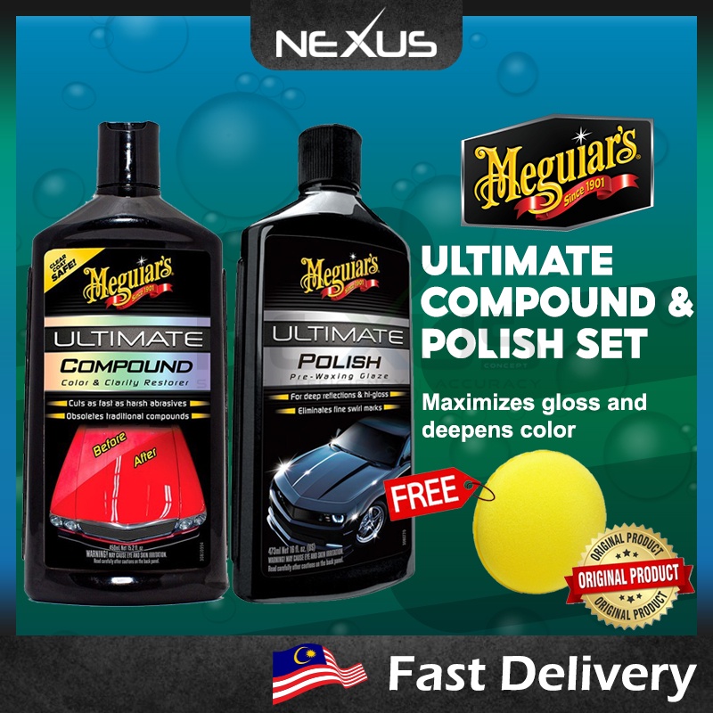 Meguiar's Ultimate Compound & Polish Set Ultimate Compound + Ultimate