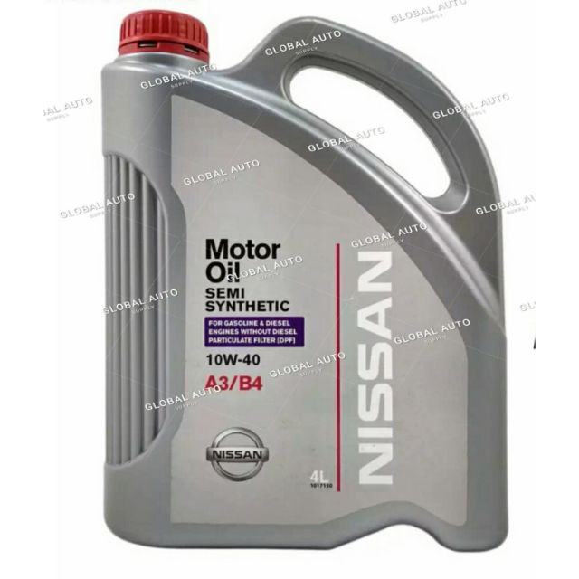 NISSAN 10W40 ENGINE OIL 4LITER + TAN CHONG OIL FILTER Shopee Malaysia