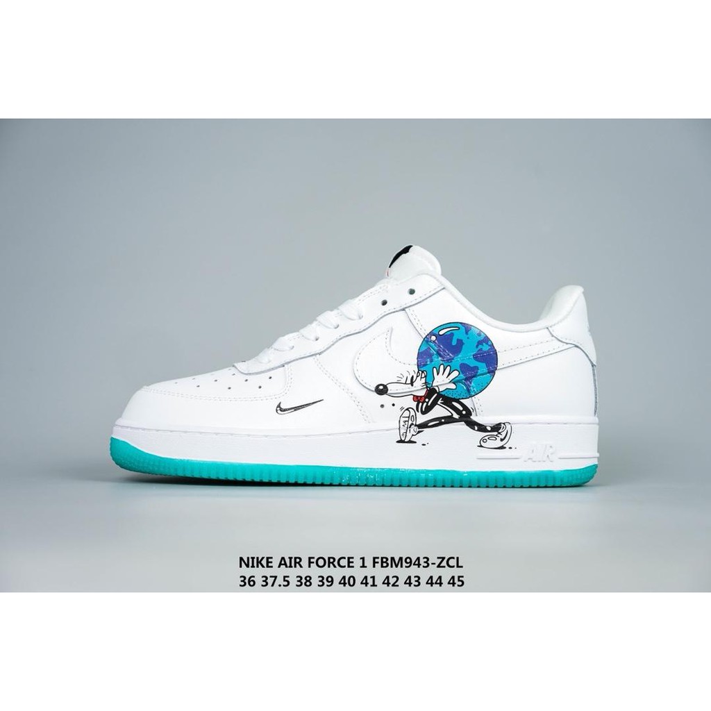 nike air force clear bottom