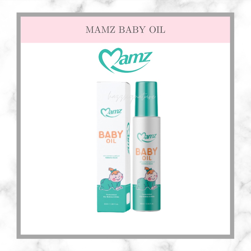 MAMZ BABY OIL SPRAY HERBA HABATUS SAUDA RAWAT BATUK BERKAHAK